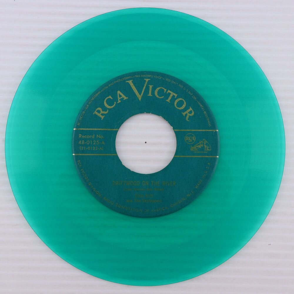 Elton Britt  - Driftwood In The River/Tears 1949 45 rpm 7" Single Record 48-0125 - Picture 2 of 11